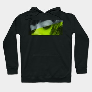 Close up eyes - green Hoodie